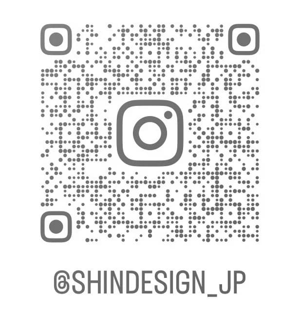 Instagram @shindesign_jp のQRコード